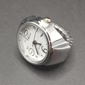 Ring Watch Silver Vintage men's Women's VTG BOHO Valentines Day Anniversary Gift